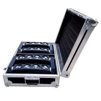 Flight case pour spider led