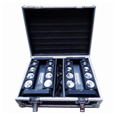 Flight case pour spider led