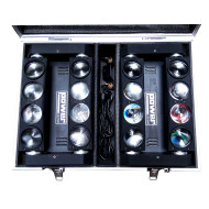 Flight case pour spider led