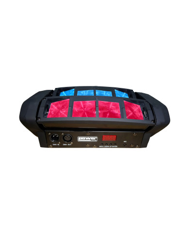 Effet à led 8x12W RGBW 4-en-1