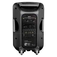 Sono Portable CD MP3 + USB + DIVX + 2 Micros Main UHF + Bluetooth