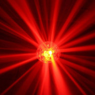 Demie Sphère à Led 9x3W RGBWAPPYP - Finition Noir