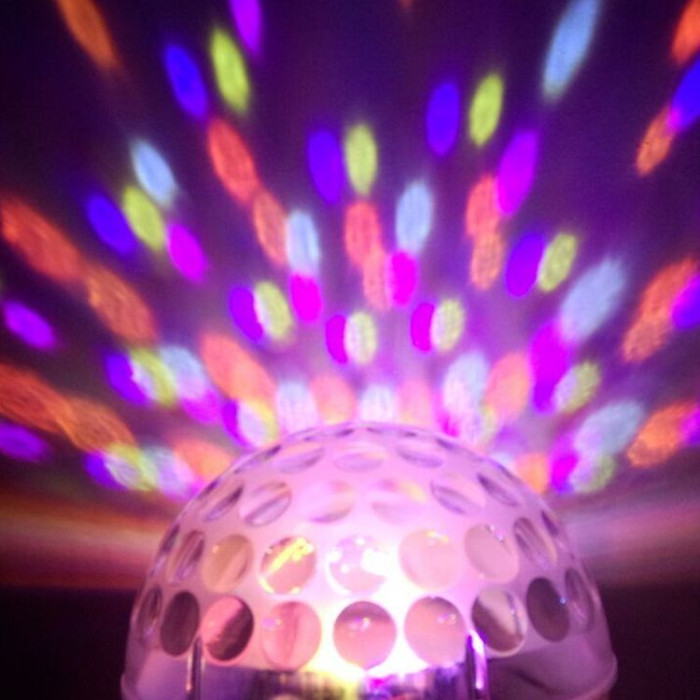 Demie Sphère à Led 9x3W RGBWAPPYP - Finition Noir