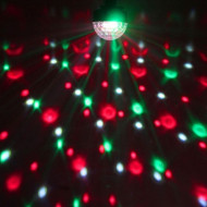 Demie Sphère à Led 9x3W RGBWAPPYP - Finition Noir