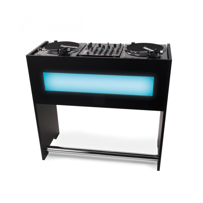 Meuble DJ Finition Noire