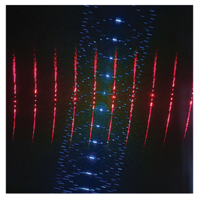 Laser multipoints à effets 3D 200MW RB