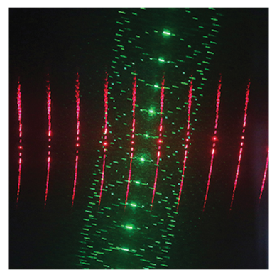 Laser multipoints à effets 3D 150MW RG