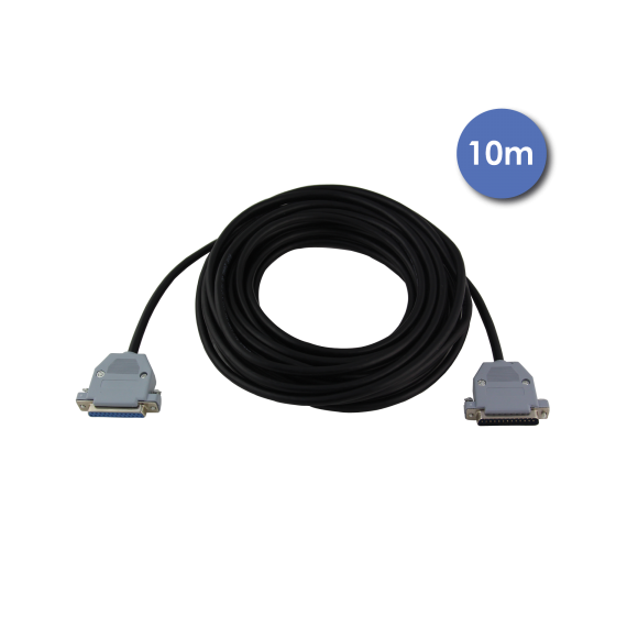 Lot de 3 câbles d'extension série, DB25 mâle vers DB25