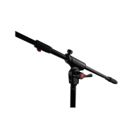 Pied micro extensible acier noir