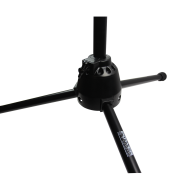 Pied micro extensible acier noir