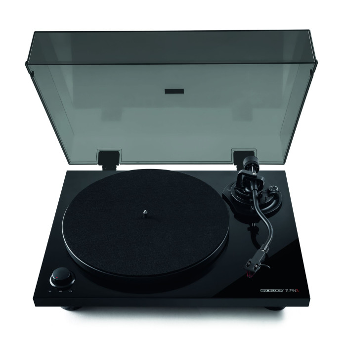Platine vinyle Hifi avec bras en S