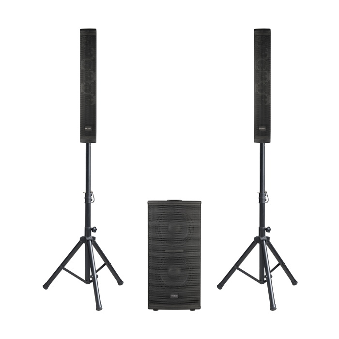 Système compact triphonique actif 600W RMS