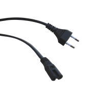 Câble d'alimentation secteur bipolaire 3m