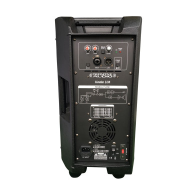 Enceinte active avec haut-parleur de grave 10"