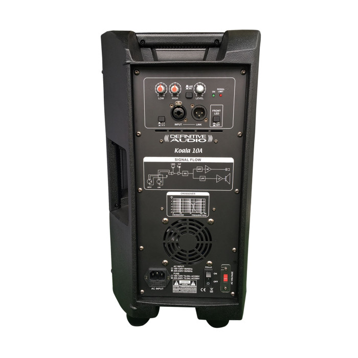 Enceinte active avec haut-parleur de grave 10"