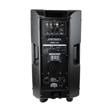 Enceinte active avec haut-parleur de grave 12"