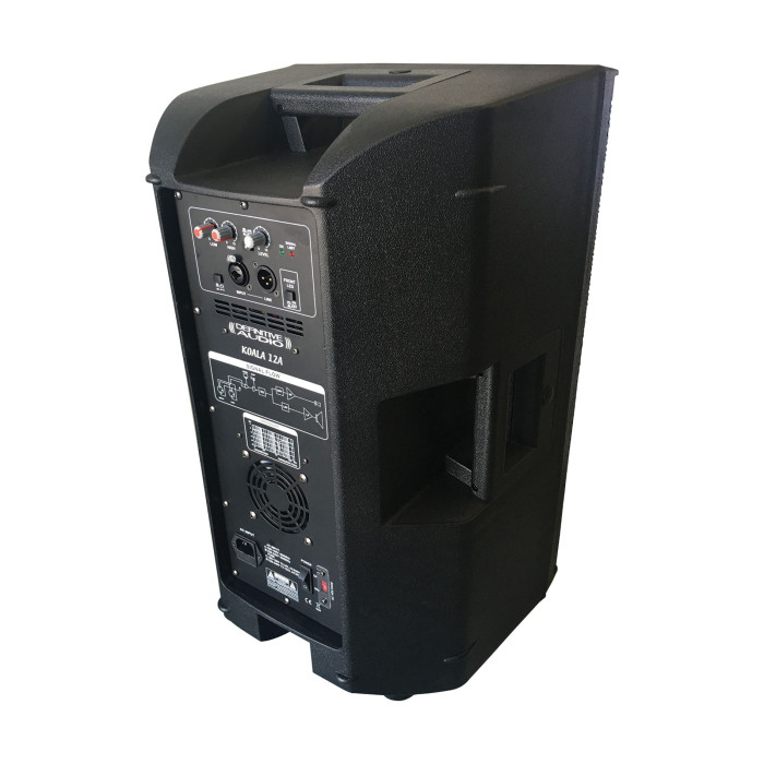 Enceinte active avec haut-parleur de grave 12"