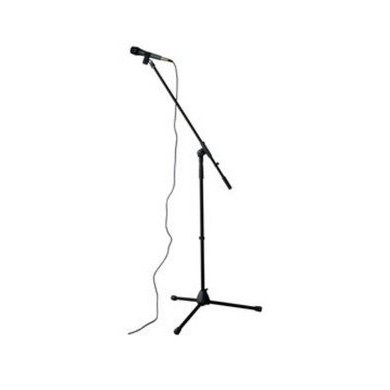 Ensemble Micro + Pied Micro + Pince + Câble Xlr/Xlr