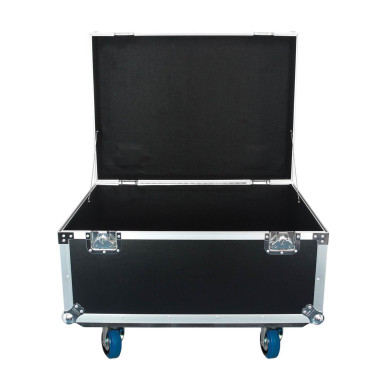Flight case utilitaire multi-usages avec roues + coupelles
