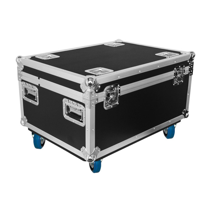 Flight case utilitaire multi-usages avec roues + coupelles