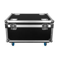 Flight case utilitaire multi-usages avec roues + coupelles