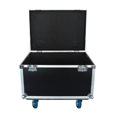 Flight case utilitaire multi-usages avec roues + coupelles