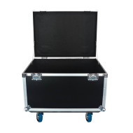 Flight case utilitaire multi-usages avec roues + coupelles
