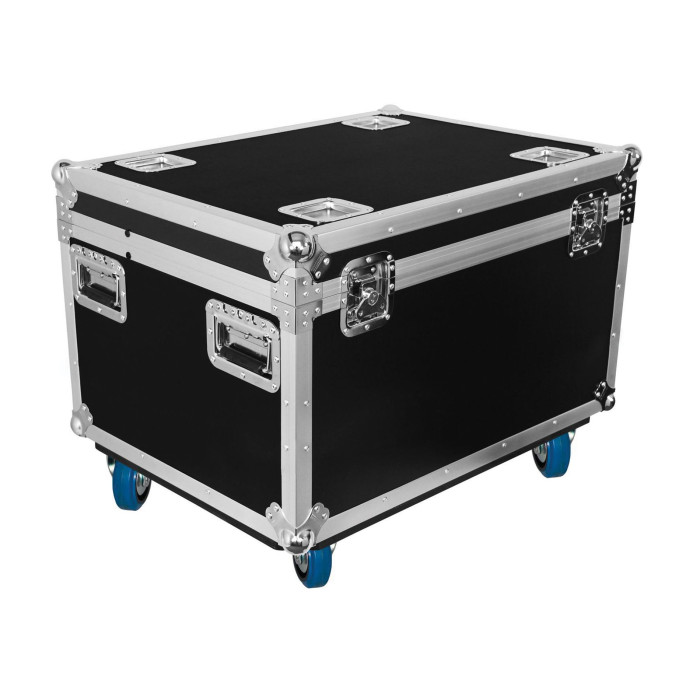 Flight case utilitaire multi-usages avec roues + coupelles
