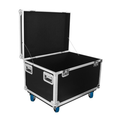Flight case utilitaire multi-usages avec roues + coupelles