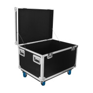 Flight case utilitaire multi-usages avec roues + coupelles