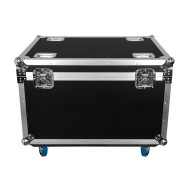 Flight case utilitaire multi-usages avec roues + coupelles