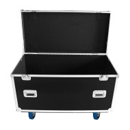 Flight case utilitaire multi-usages avec roues + coupelles