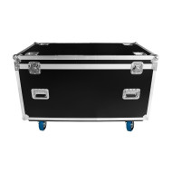 Flight case utilitaire multi-usages avec roues + coupelles