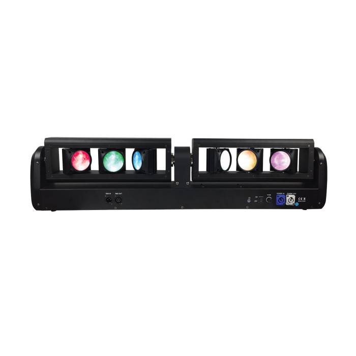 Barre 6 Leds de 12W CREE RGBW 4-en-1