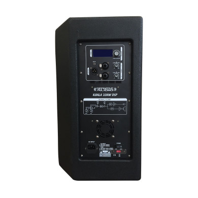Enceinte active bois 900W
