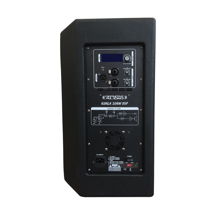 Enceinte active bois 900W