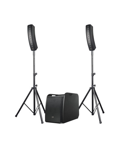 Système amplifié de type triphonique 750W RMS