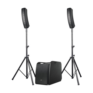 Système amplifié de type triphonique 750W RMS