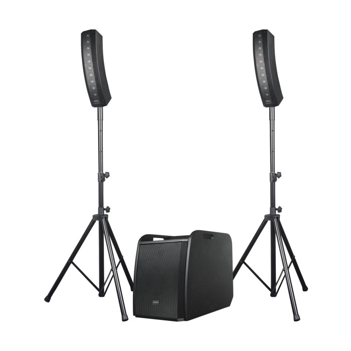 Système amplifié de type triphonique 750W RMS