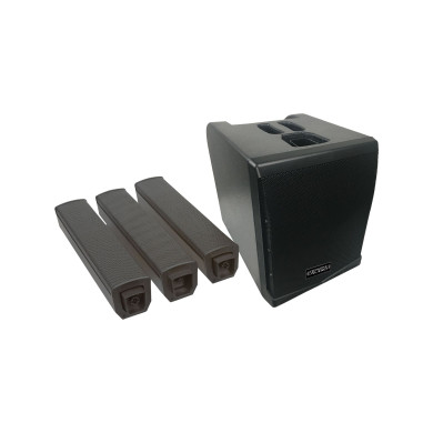 Système amplifié de type colonne 500W RMS