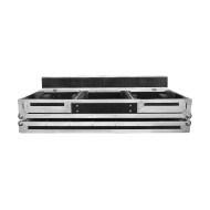 Flight case en multiplis pour 2 platines CDJ 900 NEXUS ou CDJ 2000 NEXUS + Mixeur 13"