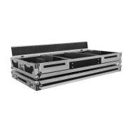 Flight case en multiplis pour 2 platines CDJ 900 NEXUS ou CDJ 2000 NEXUS + Mixeur 13"