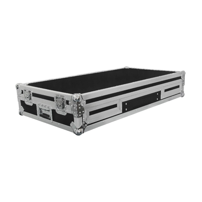 Flight case en multiplis pour 2 platines CDJ 900 NEXUS ou CDJ 2000 NEXUS + Mixeur 13"