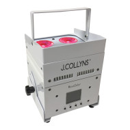 Par à Leds blanc sur batterie