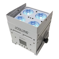 Par à Leds blanc sur batterie