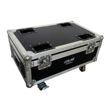 Pack 6 x MOVECOLOR WHITE + Flight Case