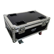 Pack 6 x MOVECOLOR WHITE + Flight Case
