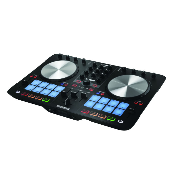 Contrôleur DJ MIDI PD Pdc-10 - 2 Scratch-wheels - Ouvert Mais Jamais Utilisé