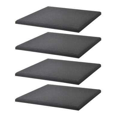 Panneau acoustique noir