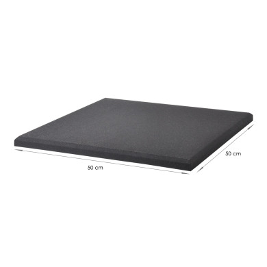 Panneau acoustique noir